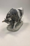 Royal Copenhagen Figur af Tyr på Base No 1195