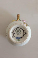 皇家哥本哈根Flora Danica奶油杯/芥末罐No 3589