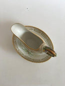 Royal Copenhagen Flora Danica Fischtopf mit fester Untertasse Nr. 19/3556