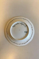 Royal Copenhagen Flora Danica  Frokosttallerken med gennembrudt kand No 20/3554