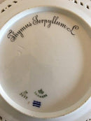 Royal Copenhagen Flora Danica Mittagsteller Nr. 3554 mit durchbrochenem Rand