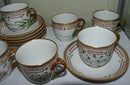 Royal Copenhagen Flora Danica Kaffekopper sæt på 6 No 3597