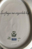 Royal Copenhagen Flora Danica Oval Asiet Nr. 735/3540