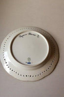 Royal Copenhagen Flora Danica Spisetallerken med gennembrudt Kant no. 3553