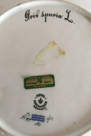 Royal Copenhagen Flora Danica Spisetallerken med Iris No 3549