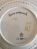 Royal Copenhagen Flora Danica Spisetallerken No.3553 med Gennembrudt Kant