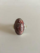 Royal Copenhagen Gilded Silver Ring with Jais Nielsen Ornament