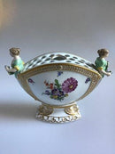 Royal Copenhagen Fuld Saksisk Blomst Bouquetière No. 1572