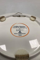 Royal Copenhagen Golden Summer / Gylden Sommer Stort Rundt Fad No 730