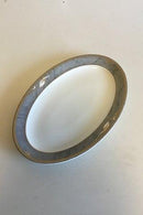 ロイヤルコペンハーゲン グレーマグノリアオーバルディッシュ No 374