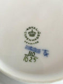 ロイヤルコペンハーゲン グリーンフラワー ケーキプレート No1625。