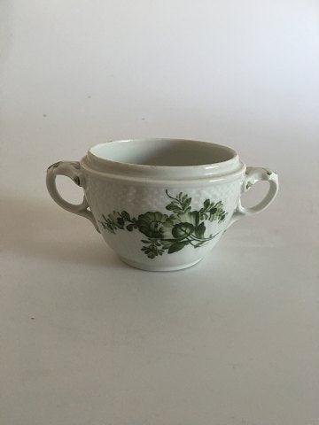 Royal Copenhagen Grüne Blume Zuckerdose Nr. 1680 (ohne Deckel)