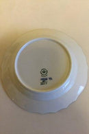 ロイヤルコペンハーゲン グリーンフラワー ウェルテッドケーキプレート No1625