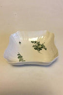 皇家哥本哈根绿花焊接土豆盘No 1522