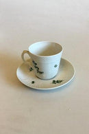 Royal Copenhagen Grøn Blomst Svejfet Mokka Kop No 1546