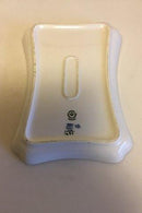 皇家哥本哈根绿花焊接长方形盘子No 1694