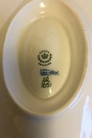 皇家哥本哈根绿花焊接睡碗 No 1651