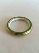 ロイヤルコペンハーゲン ゴールドプレート ポーセリンバングル