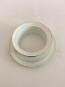 Royal Copenhagen Golden Horns with Orange Band Marmelade Bowl (without lid) No 883