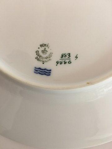 Royal Copenhagen Golden Horns with Orange Band Dinner Plate No 883/9586