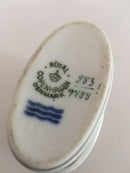 Royal Copenhagen Golden Horns with Orange Band No 883/9488 Toothpick Holder