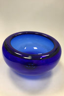 Royal Copenhagen / Holmegaard Große runde blaue Schale