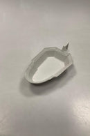 Royal Copenhagen White Flora Danica Pearl Pattern Assiet