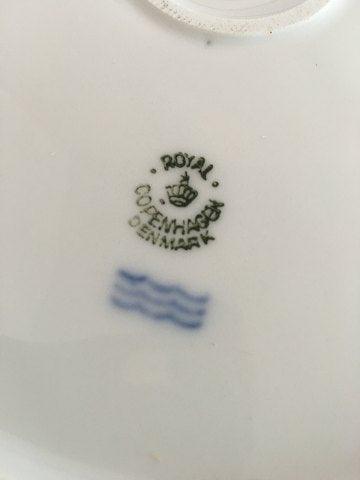 皇家哥本哈根白色弗洛拉丹妮卡圆形蛋糕盘