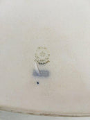 皇家哥本哈根白色Flora Danica大型椭圆餐盘