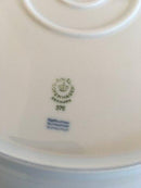 Royal Copenhagen Hvid Halvblonde Rundt Fad No 376