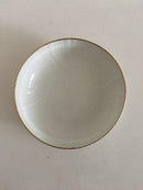 Royal Copenhagen White Juliane Marie with Gold Bowl No 12050