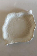 Royal Copenhagen Hvid Konkylie Stort Serveringsfad No 379