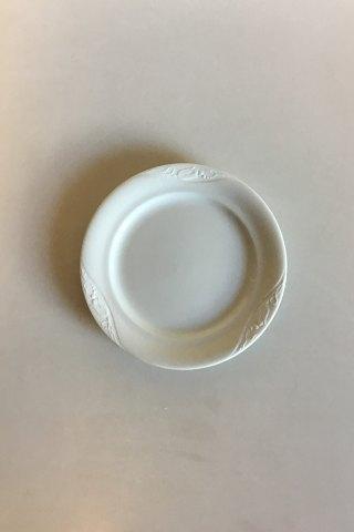 皇家哥本哈根白玉兰带无釉浮雕蛋糕盘No 615