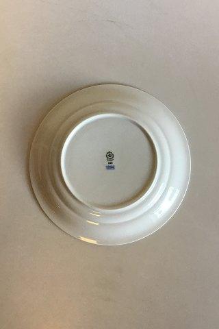 Royal Copenhagen White Magnolia with Embossed Bisque Flowers Lunch Plate No 622