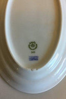 Royal Copenhagen Weißer Magnolien-Tapas-Teller Nr. 349