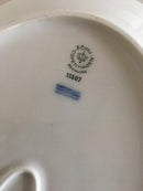 Royal Copenhagen Hvid Vifte Ovalt Fad No. 11507
