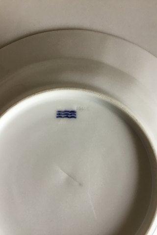 皇家哥本哈根白蓝花边深盘