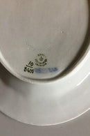 Royal Copenhagen White Blue Flower Angular Oval Serving Dish No 8605