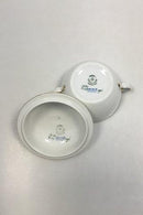 Royal Copenhagen White Porcelain with Gold Sugar Bowl No 1275/9178