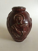 Royal Copenhagen Jais Nielsen Liddd vase with Oxblood Glaze No 787