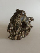 Royal Copenhagen Knud Kyhn Stoneware Figurine No. 21408 of Ferret