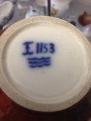 Royal Copenhagen Vase aus Kristallglasur von Frederik Ludvigsen Nr. 1153