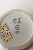 Royal Copenhagen Krystal Glasur Vase af Valdemar Engelhardt F641