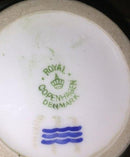 Royal Copenhagen Krystal Glasur Vase Grøn