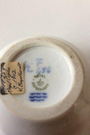 Royal Copenhagen Kristallglasurvase mit Schlangenhautglasur von Valdemar Engelhardt F656