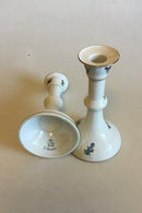Royal Copenhagen Let Saksisk Blomst Et par Lysestager No 1780