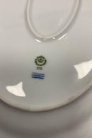 Royal Copenhagen Liselund Ovalt fad Mørkeblå No. 375