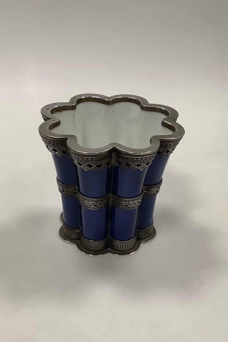 Royal Copenhagen Margrethe Bæger med Sølvmontering af Anton Michelsen No 3374