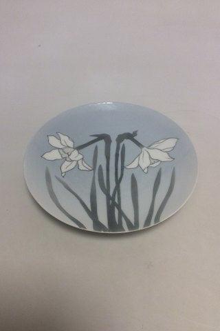 Royal Copenhagen Motiv Platte med Påskelilje no 65/8