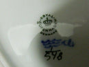 Royal Copenhagen Blue Fluted Halflace Leafshaed bowl No 548
